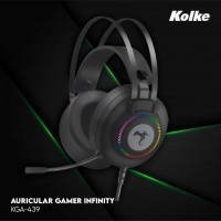 Fone de Ouvido / Headset Kolke Infinity KGA-439 RGB USB