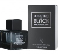 Perfume Antonio Banderas Seduction in Black Masculino 50ML no Paraguai