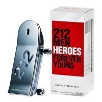 Perfume Carolina Herrera 212 Men Heroes Forever Young EDT Masculino 50ML