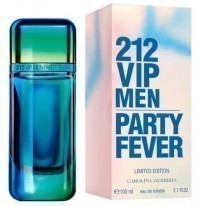 Perfume Carolina Herrera 212 Vip Men Party Fever EDT 100ML no Paraguai