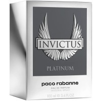 Perfume Paco Rabanne Invictus Platinum EDP Masculino 100ML no Paraguai