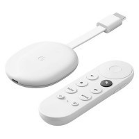Reprodutor de Mídia Digital Google Chromecast Com Google TV 4K