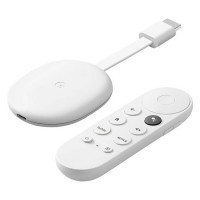 Reprodutor de Mídia Digital Google Chromecast Com Google TV HD