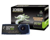 Placa de Vídeo Zogis GeForce GTX680 2GB