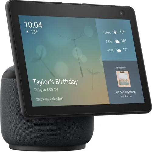 Caixa de Som Amazon Echo Show 10 com Alexa 3a Geração