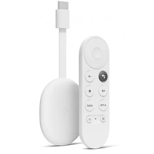 Reprodutor de Mídia Digital Google Chromecast Com Google TV 4K